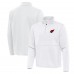 Arizona Cardinals Antigua White Twist Quarter-Zip Pullover Jacket