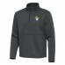 Los Angeles Rams Antigua Twist Quarter-Zip Pullover Jacket - Pewter