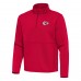 Кофта на короткой молнии Kansas City Chiefs Antigua Twist - Red