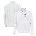 Los Angeles Rams Antigua Twist Quarter-Zip Pullover Jacket - White Los Angeles Rams Antigua Twist Quarter-Zip Pullover Jacket - White