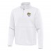Los Angeles Rams Antigua Twist Quarter-Zip Pullover Jacket - White