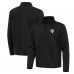 Los Angeles Rams Antigua Twist Quarter-Zip Pullover Jacket - Black