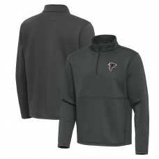 Кофта на короткой молнии Atlanta Falcons Antigua Pewter Twist