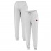 Chicago Bears Antigua Heather Gray Idol Jogger Pants