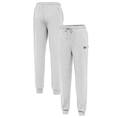 Green Bay Packers Antigua Heather Gray Idol Jogger Pants