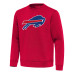 Свитшот Buffalo Bills Antigua Red Relevant Lightweight Pullover