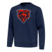 Свитшот Chicago Bears Antigua Navy Relevant Lightweight Pullover