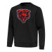 Свитшот Chicago Bears Antigua Black Relevant Lightweight Pullover
