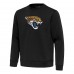 Jacksonville Jaguars Antigua Black Relevant Lightweight Pullover Sweatshirt