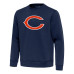 Свитшот Chicago Bears Antigua Navy Relevant Lightweight Pullover
