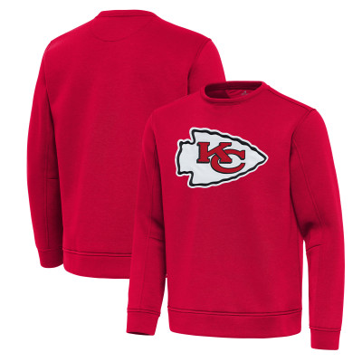 Свитшот Kansas City Chiefs Antigua Relevant Lightweight - Red