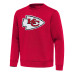 Свитшот Kansas City Chiefs Antigua Relevant Lightweight - Red