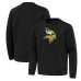 Свитшот Minnesota Vikings Antigua Relevant Lightweight - Black Свитшот Minnesota Vikings Antigua Relevant Lightweight - Black