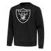 Las Vegas Raiders Antigua Black Relevant Lightweight Pullover Sweatshirt