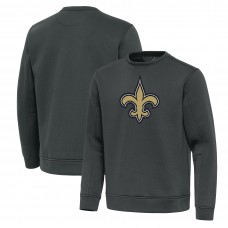 Кофта New Orleans Saints Antigua Pewter Relevant Lightweight
