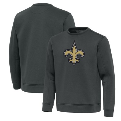 Кофта New Orleans Saints Antigua Pewter Relevant Lightweight