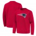New England Patriots Antigua Red Relevant Lightweight Pullover Sweatshirt New England Patriots Antigua Red Relevant Lightweight Pullover Sweatshirt