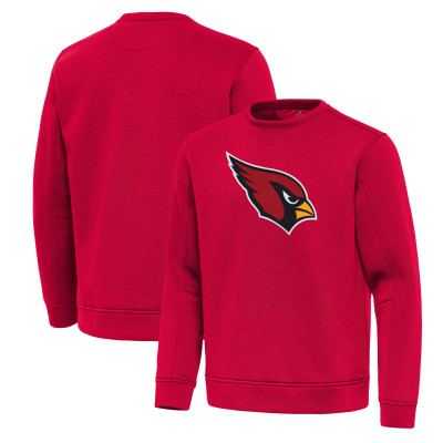 Свитшот Arizona Cardinals Antigua Red Relevant Lightweight Pullover