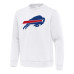 Свитшот Buffalo Bills Antigua White Relevant Lightweight Pullover