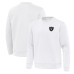 Las Vegas Raiders Antigua White Relevant Lightweight Pullover Sweatshirt Las Vegas Raiders Antigua White Relevant Lightweight Pullover Sweatshirt