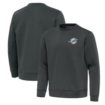 Кофта Miami Dolphins Antigua Pewter Relevant Lightweight