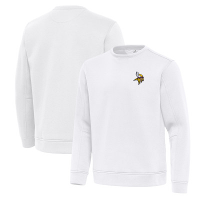 Свитшот Minnesota Vikings Antigua Relevant Lightweight - White