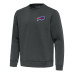 Свитшот Buffalo Bills Antigua Pewter Relevant Lightweight Pullover