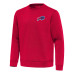 Свитшот Buffalo Bills Antigua Red Relevant Lightweight Pullover