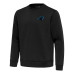 Свитшот Carolina Panthers Antigua Black Relevant Lightweight Pullover