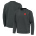 Свитшот Cincinnati Bengals Antigua Pewter Relevant Lightweight Pullover Свитшот Cincinnati Bengals Antigua Pewter Relevant Lightweight Pullover