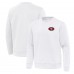San Francisco 49ers Antigua White Relevant Lightweight Pullover Sweatshirt