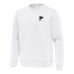 Свитшот Atlanta Falcons Antigua White Relevant Lightweight Pullover