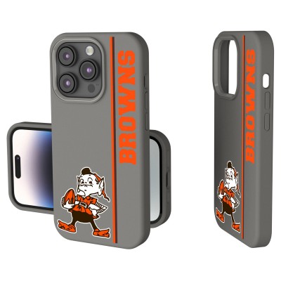 Cleveland Browns Keyscaper Throwback Logo iPhone Soft Touch Case