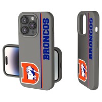 Denver Broncos Keyscaper Throwback Logo iPhone Soft Touch Case