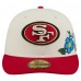 Бейсболка San Francisco 49ers New Era Cream/Scarlet Tonal Floral 59FIFTY