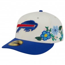 Бейсболка Buffalo Bills New Era Cream/Royal Tonal Floral 59FIFTY