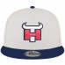 Бейсболка Houston Texans New Era Cream/Navy City Originals 9FIFTY Snapback