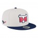 Бейсболка Houston Texans New Era Cream/Navy City Originals 9FIFTY Snapback