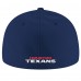 Бейсболка Houston Texans New Era Navy Omaha Low Profile 59FIFTY