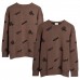 Unisex Brown ILTHY x Cleveland Browns Premium Jacquard Print Pullover Sweater