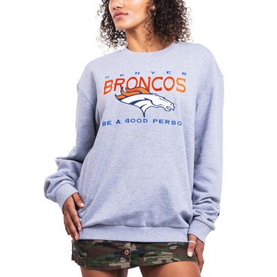 Кофта Unisex Denver Broncos x Be A Good Person Gray