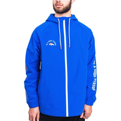 Ветровка Unisex Denver Broncos x Be A Good Person Blue