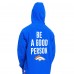 Ветровка Unisex Denver Broncos x Be A Good Person Blue