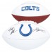 Jonathan Taylor & Anthony Richardson Indianapolis Colts Autographed Fanatics Authentic Franklin White Panel Football