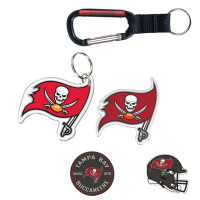 Брелок Tampa Bay Buccaneers WinCraft and Fridge Magnet Set