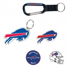 Buffalo Bills WinCraft 5-Pack Key Ring and Fridge Magnet Set