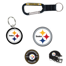 Брелок Pittsburgh Steelers WinCraft and Fridge Magnet Set Брелок Pittsburgh Steelers WinCraft and Fridge Magnet Set