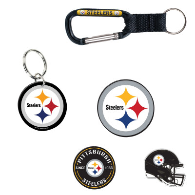 Брелок Pittsburgh Steelers WinCraft and Fridge Magnet Set