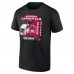Arizona Cardinals Black Bud Light T-Shirt