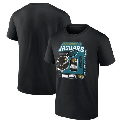 Jacksonville Jaguars Black Bud Light T-Shirt